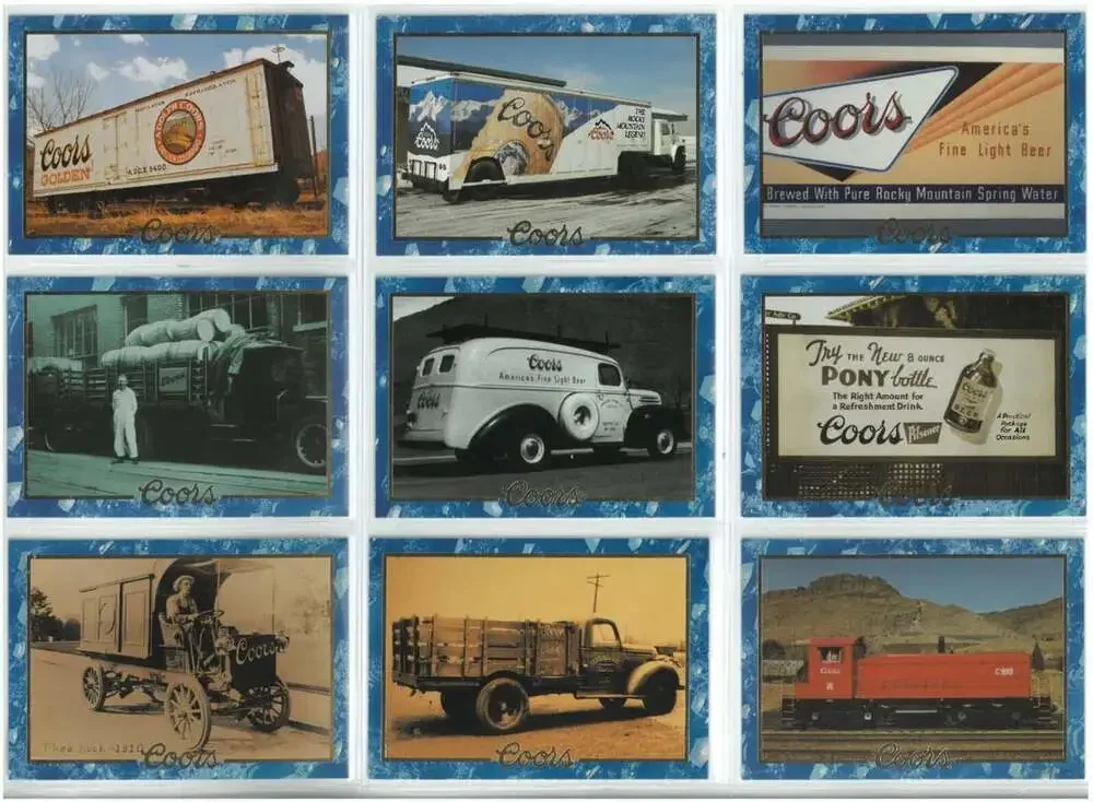 1995 Coors Beer Collectors Cards  (COMPLETE SET)